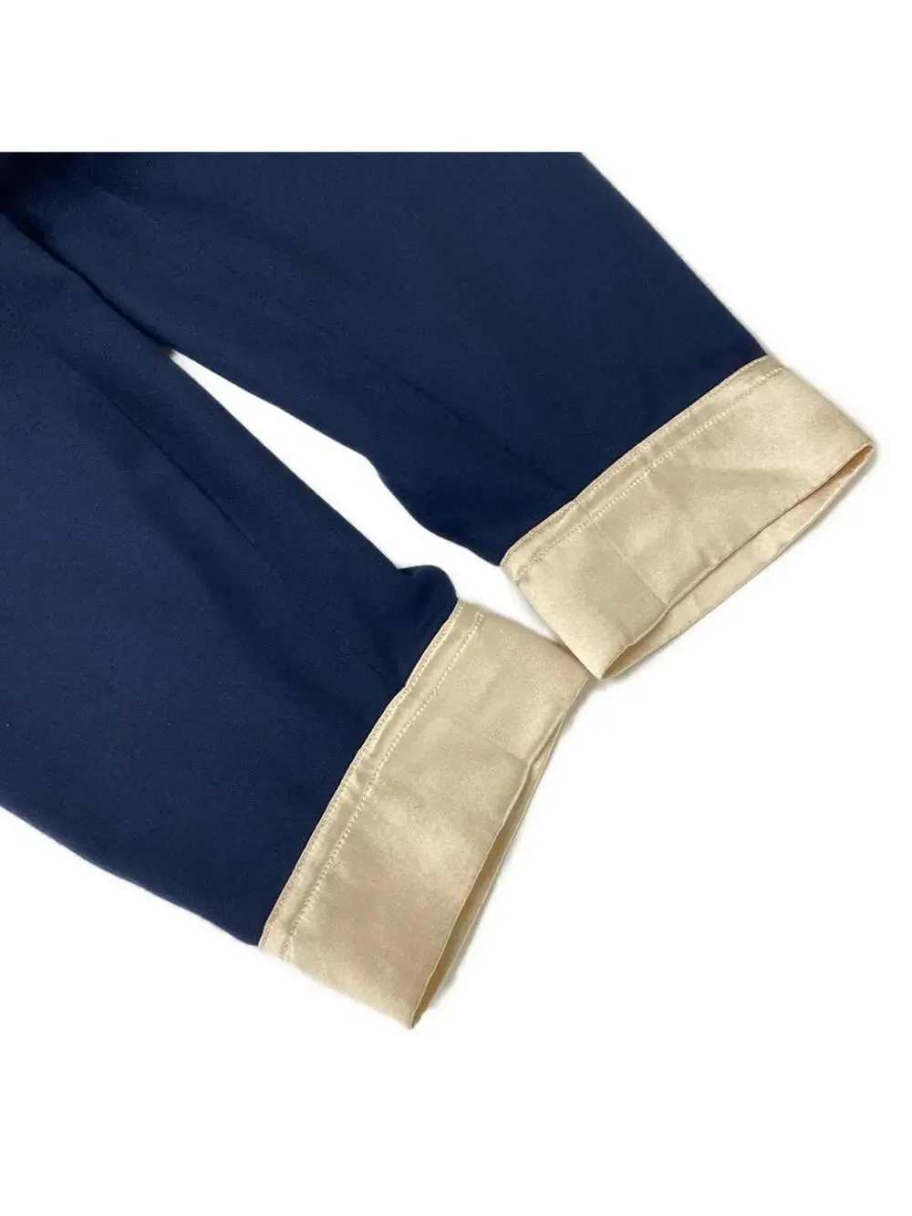Chanel Navy Beige [Outer Material] Wool #278442C10B